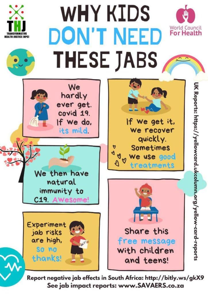 why kids dont need jabs