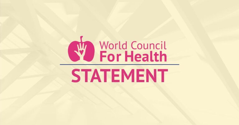 World Council for Health Statement on Isolation and Detention Camps