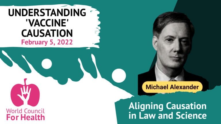 UVC: Michael Alexander: Aligning Causation in Law and Science