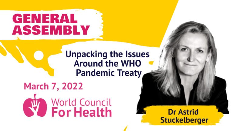 Dr Astrid Stuckelberger: Unpacking the Issues Around the WHO Pandemic Treaty