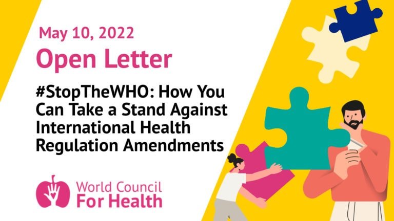 #StopTheWHO: How You Can Take a Stand Against International Health Regulation Amendments