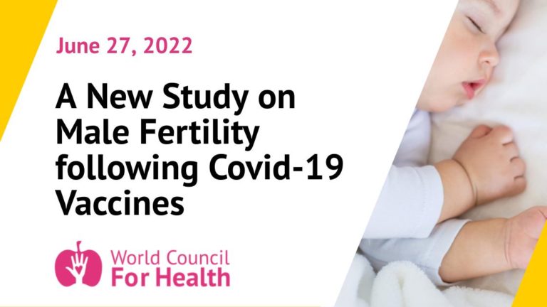 New Study Confirms That Experimental Covid-19 Vaccines Impact Male Fertility