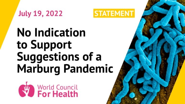 No Indication to Support Suggestions of a Marburg Pandemic