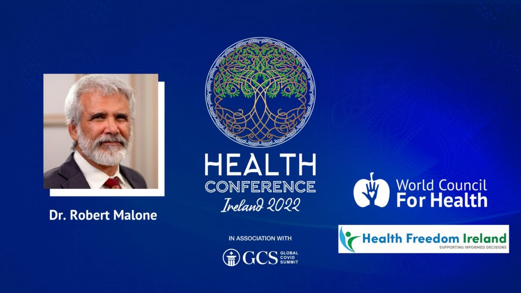 Dr. Robert Malone Health Conference Ireland frame