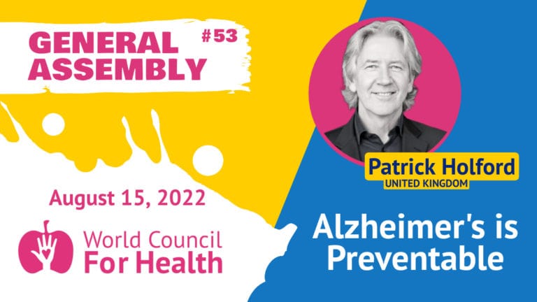 Patrick Holford: Alzheimer’s is Preventable