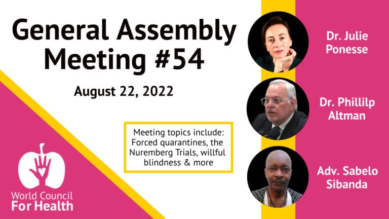 General Assembly Meeting #54 | August 22, 2022