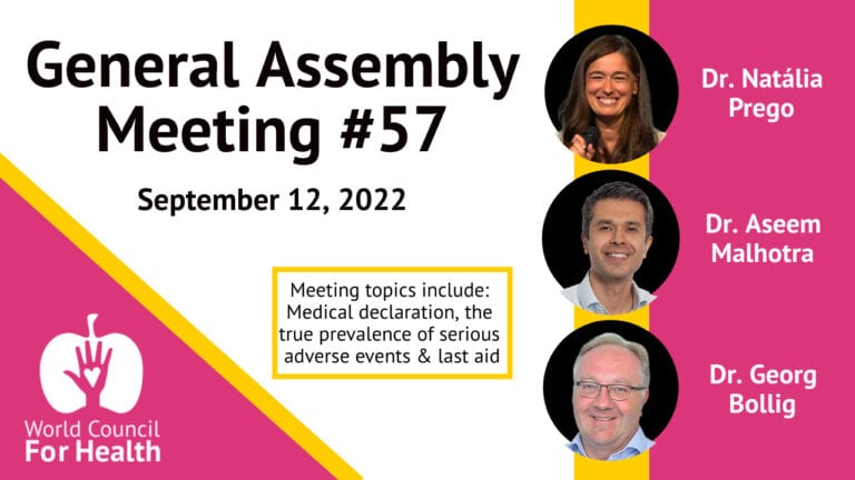 General Assembly Meeting #57 | September 12, 2022
