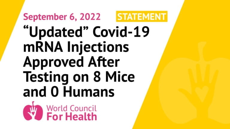 “Updated” Covid-19 mRNA Injections Approved After Testing on 8 Mice and 0 Humans