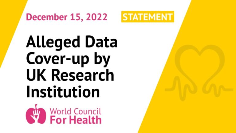Alleged Data Cover-up by Leading UK Research Institution