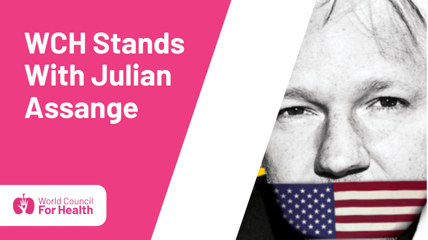 WCH Stands With Julian Assange