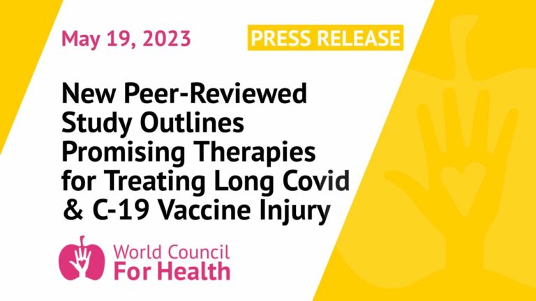 New Peer-Reviewed Study Outlines Promising Therapies for Treating Long Covid and C-19 Vaccine Injury
