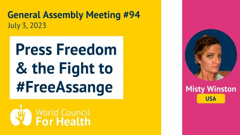 Misty Winston: Press Freedom and the Fight to Free Assange
