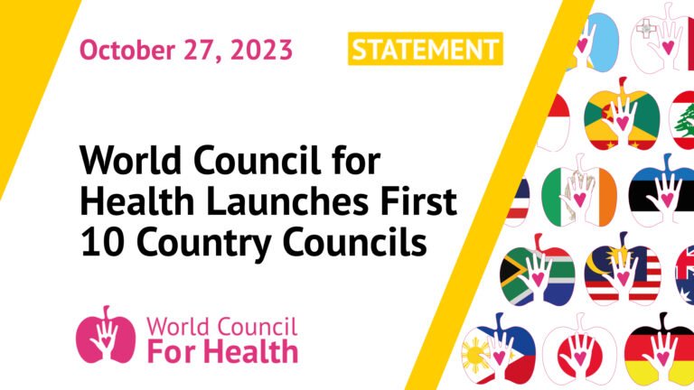 World Council for Health Launches First 10 Country Councils