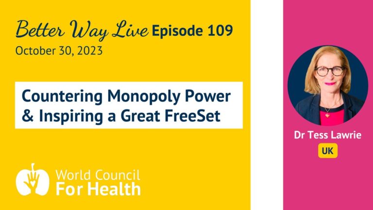 Dr Tess Lawrie: Countering Monopoly Power and Inspiring a Great FreeSet