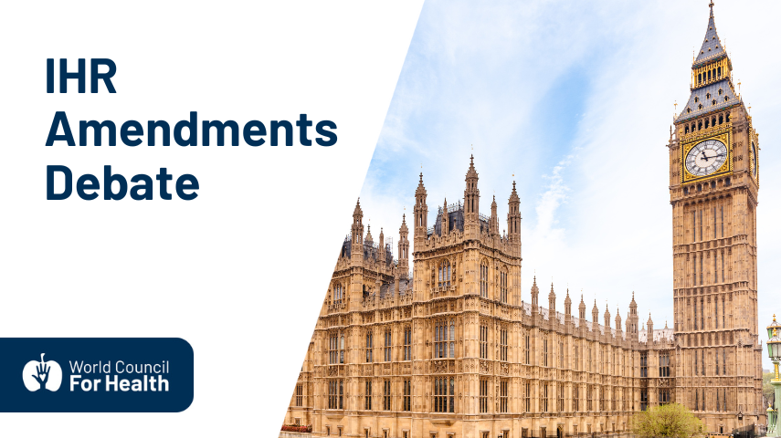 IHR Amendments Debate