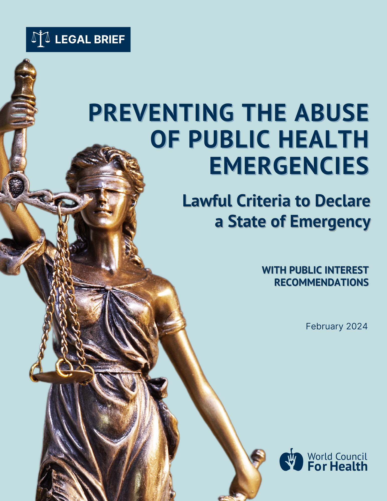 Legal Brief Abuse of Public Health Emergencies Front Page